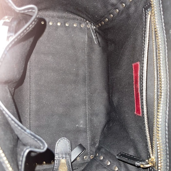 Authentic Valentino Medium Rockstud Tote - Picture 7 of 8